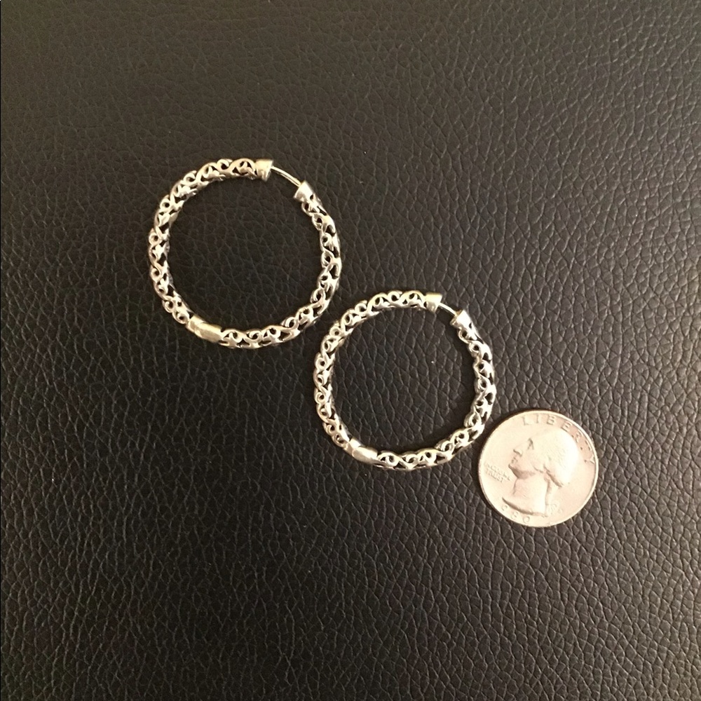 Sterling Silver Hoops